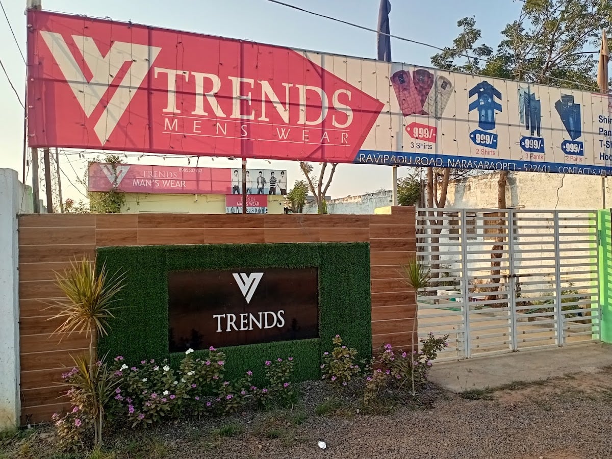 V TRENDS MEN'S WEAR — photo by Chandu Atla