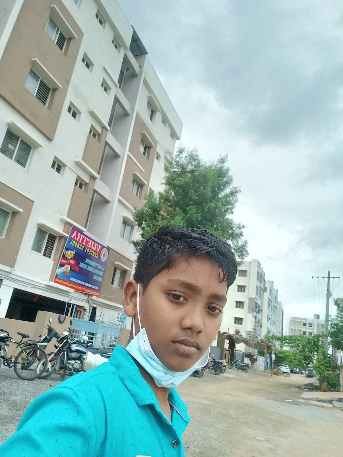 Vijetha IIT Foundation School — photo by Asha Jyothi Bontha