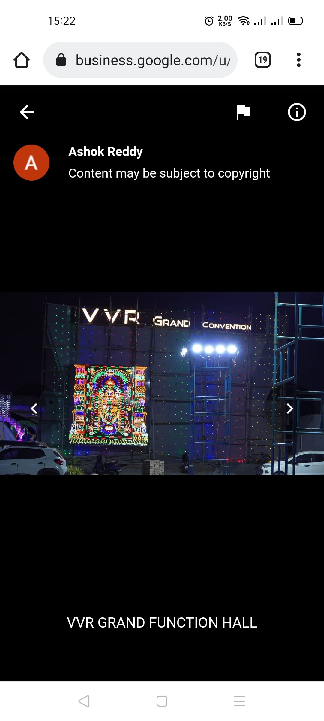 VVR GRAND FUNCTION HALL — photo by VVR GRAND FUNCTION HALL