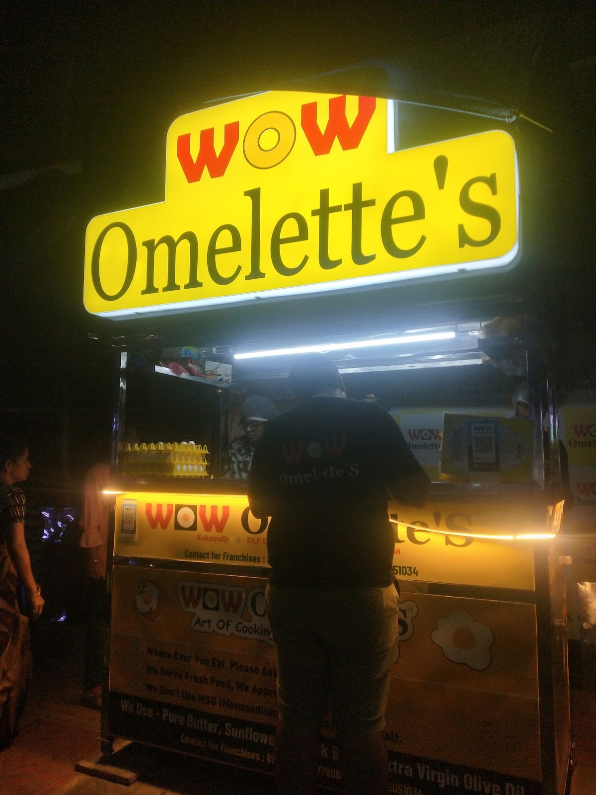Wow Omelette's — photo by Nagarjuna Thotamsetty