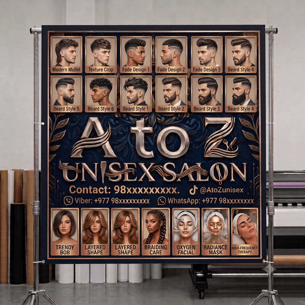 A to Z Unisex salon — photo by mahamad Aslam