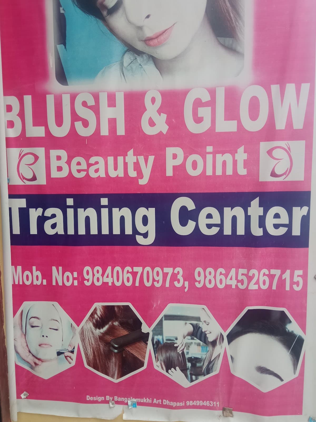 Blush and glow beauty point — photo by rajan adhikari