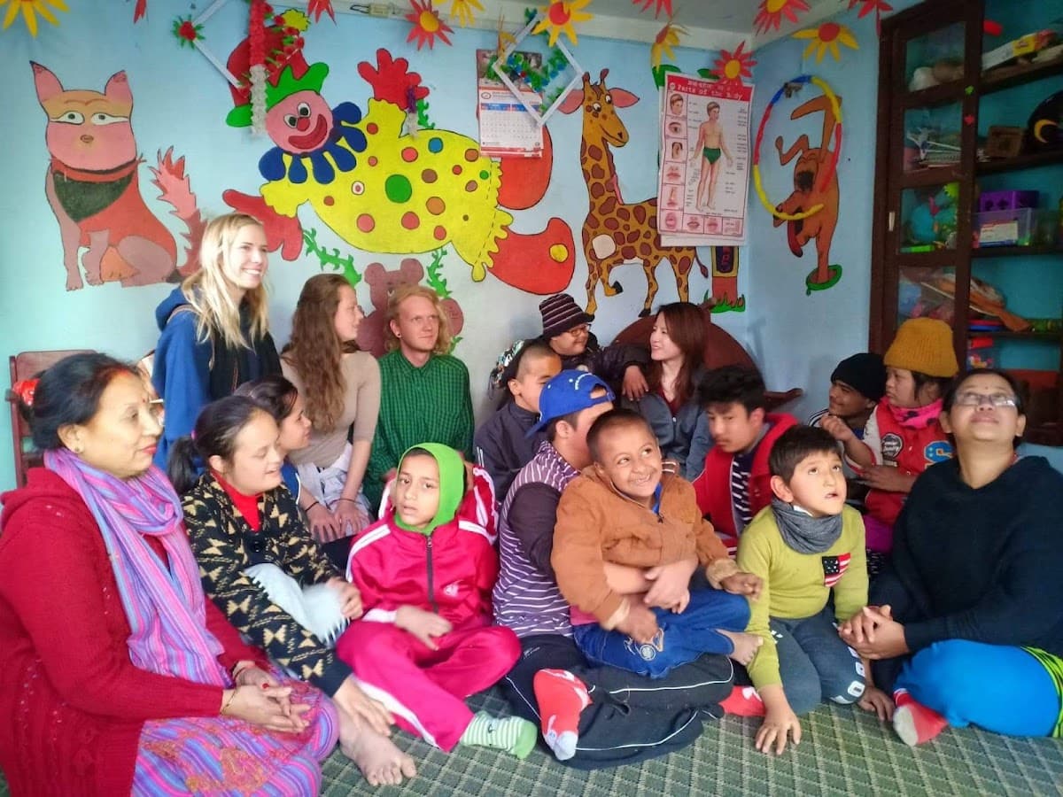 Center of Children with Intellectual Disabilities — photo by ishwor shrestha