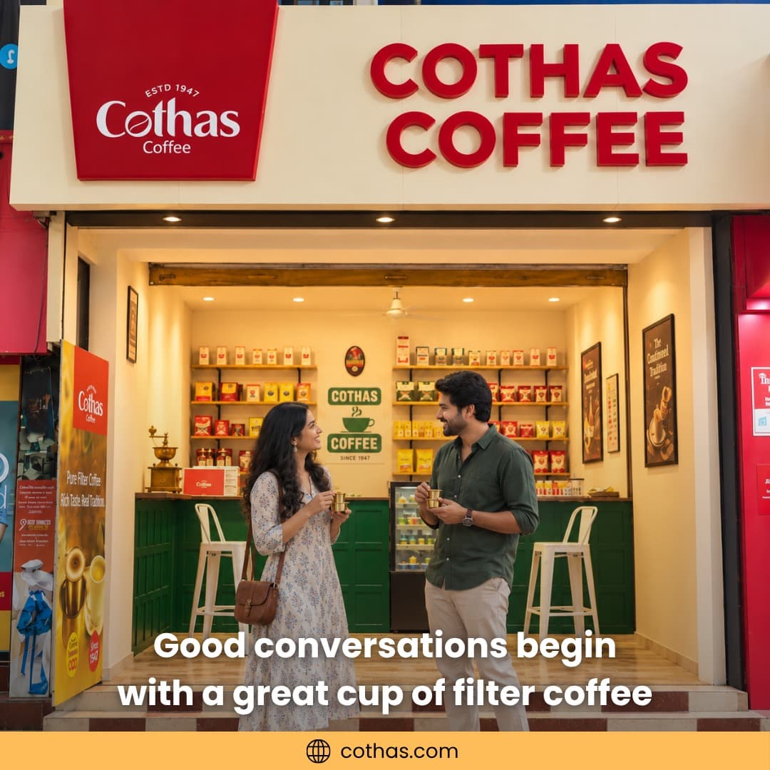 Cothas Coffee - Coffee Shop - Brodipet - Guntur — photo by Cothas Coffee - Coffee Shop - Brodipet - Guntur