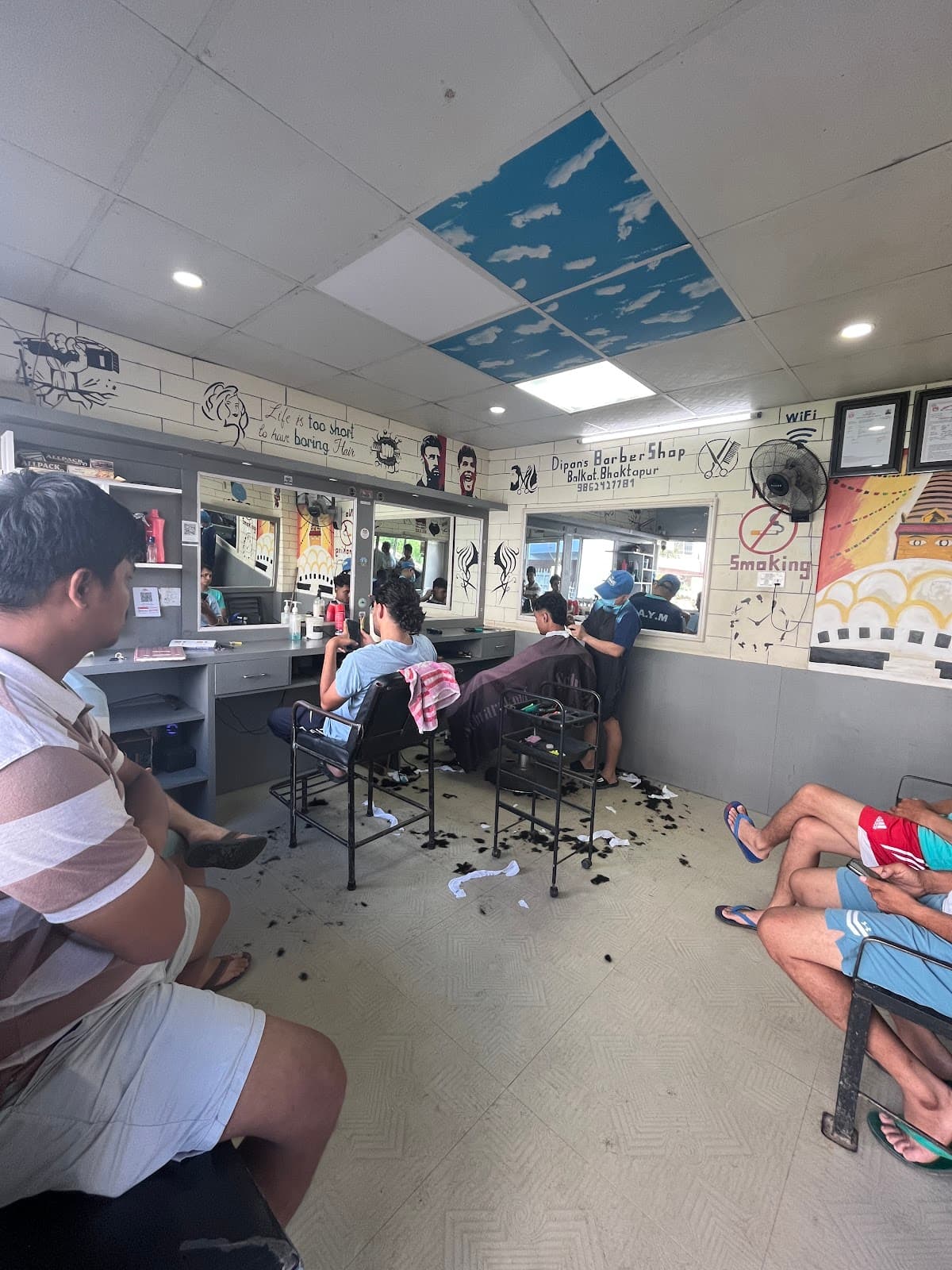 Dipan's Barber & cafe — photo by Utsab Pokharel