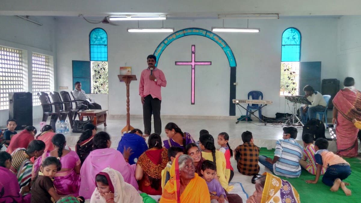 El-shaddai Church — photo by Rani Gaddam Esther Rani