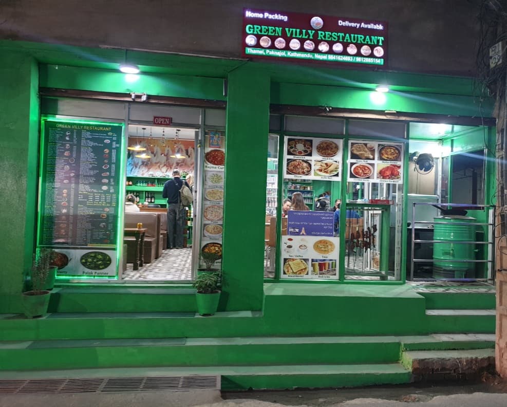 Green Villy Restaurant - Thamel Kathmandu — photo by Green Villy Restaurant - Thamel Kathmandu