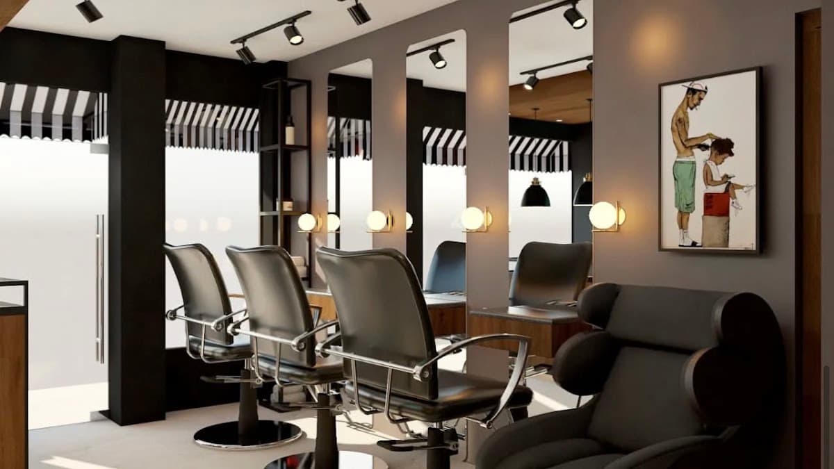 JIMMY'S BARBERSHOP — photo by Sanjay Lama
