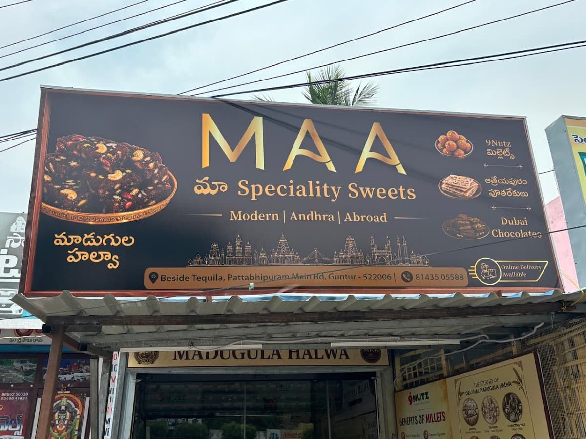 MAA Speciality Sweets — photo by MAA Speciality Sweets