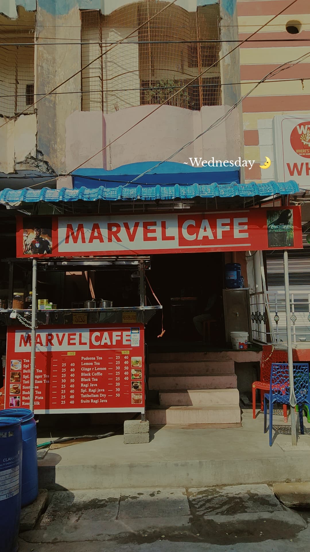 Marvel cafe — photo by Sayad Kalesha