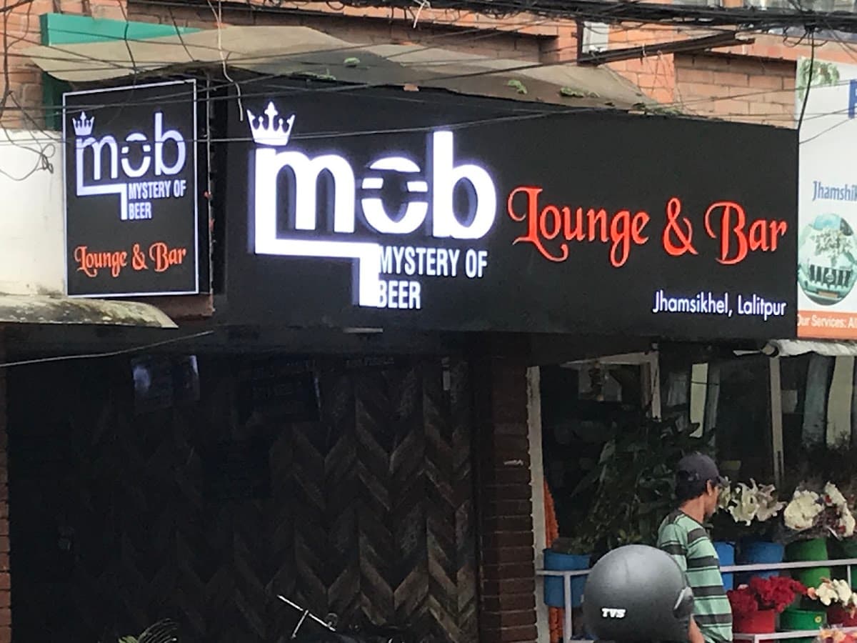 MOB Mystery Of Beer Lounge Bar — photo by Pradip Sah
