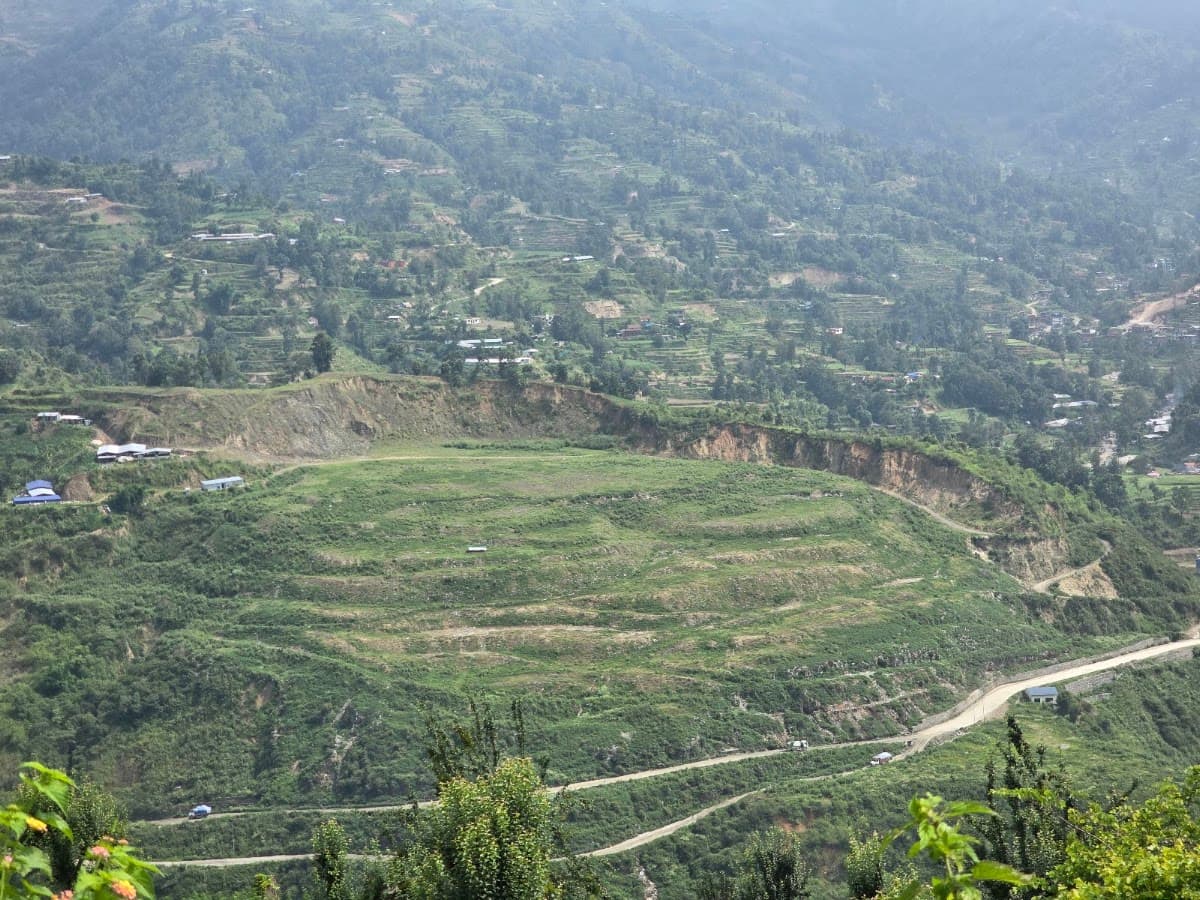 Natural khaja Ghar Simkhada Gaun — photo by Achyut Acharya