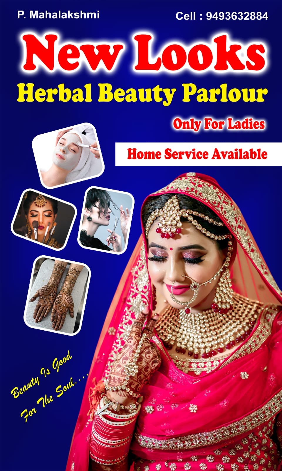 New looks herbal beauty parlour — photo by New looks herbal beauty parlour