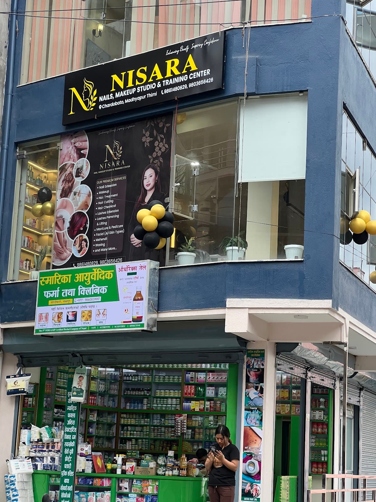 Nisara nails and make up — photo by Nirzala Shrestha