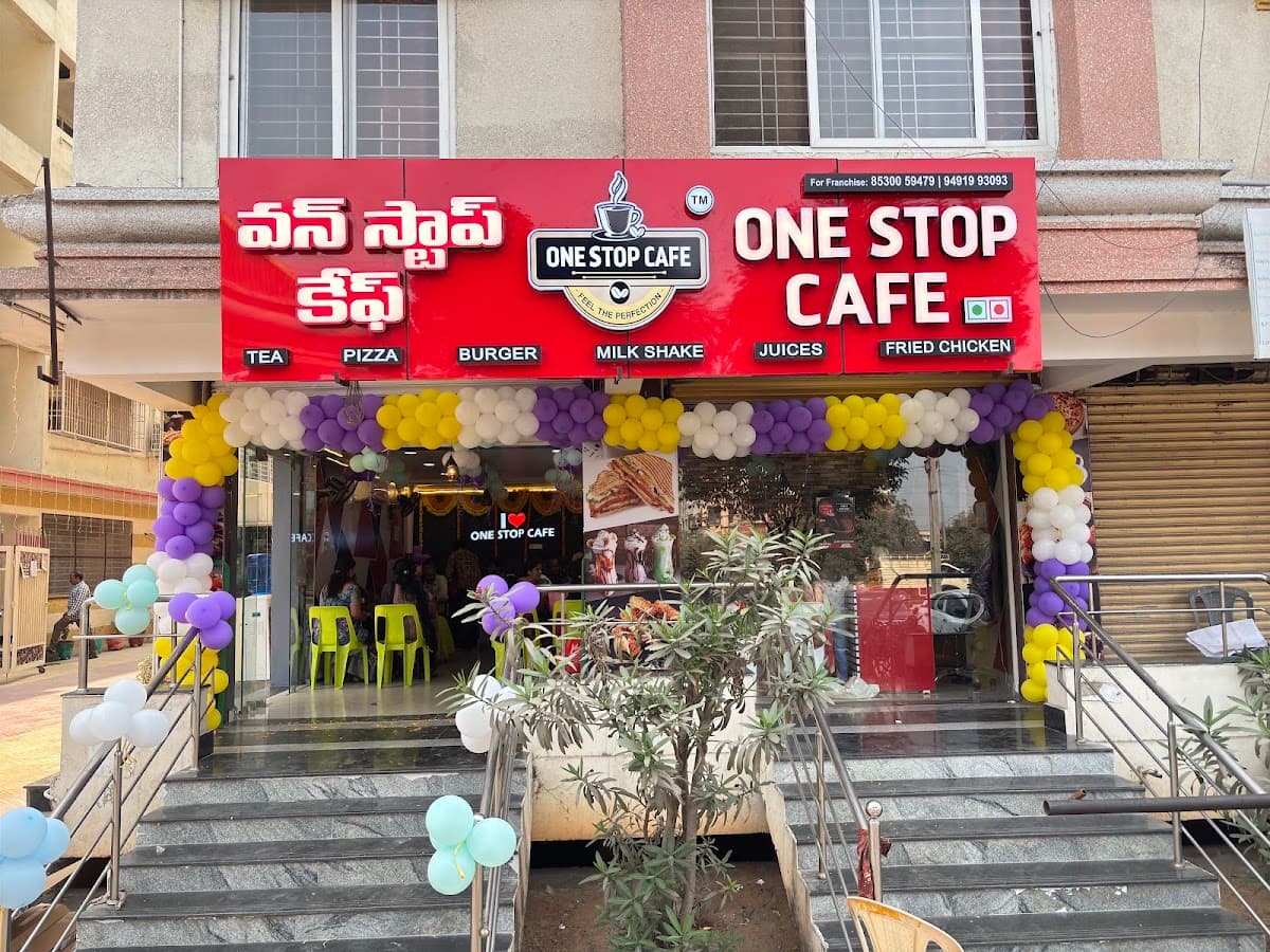 ONE STOP CAFE IBRAHIMPARNAM — photo by Sambasiva rao