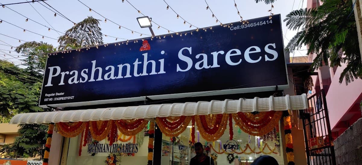 Prasanthi Sarees — photo by Prasanthi Sarees