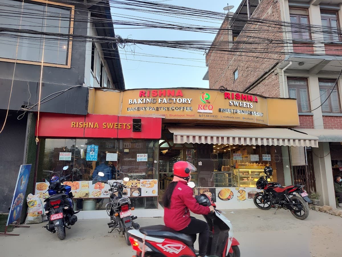 Rishna sweets and Bakery — photo by Kishore Acharya