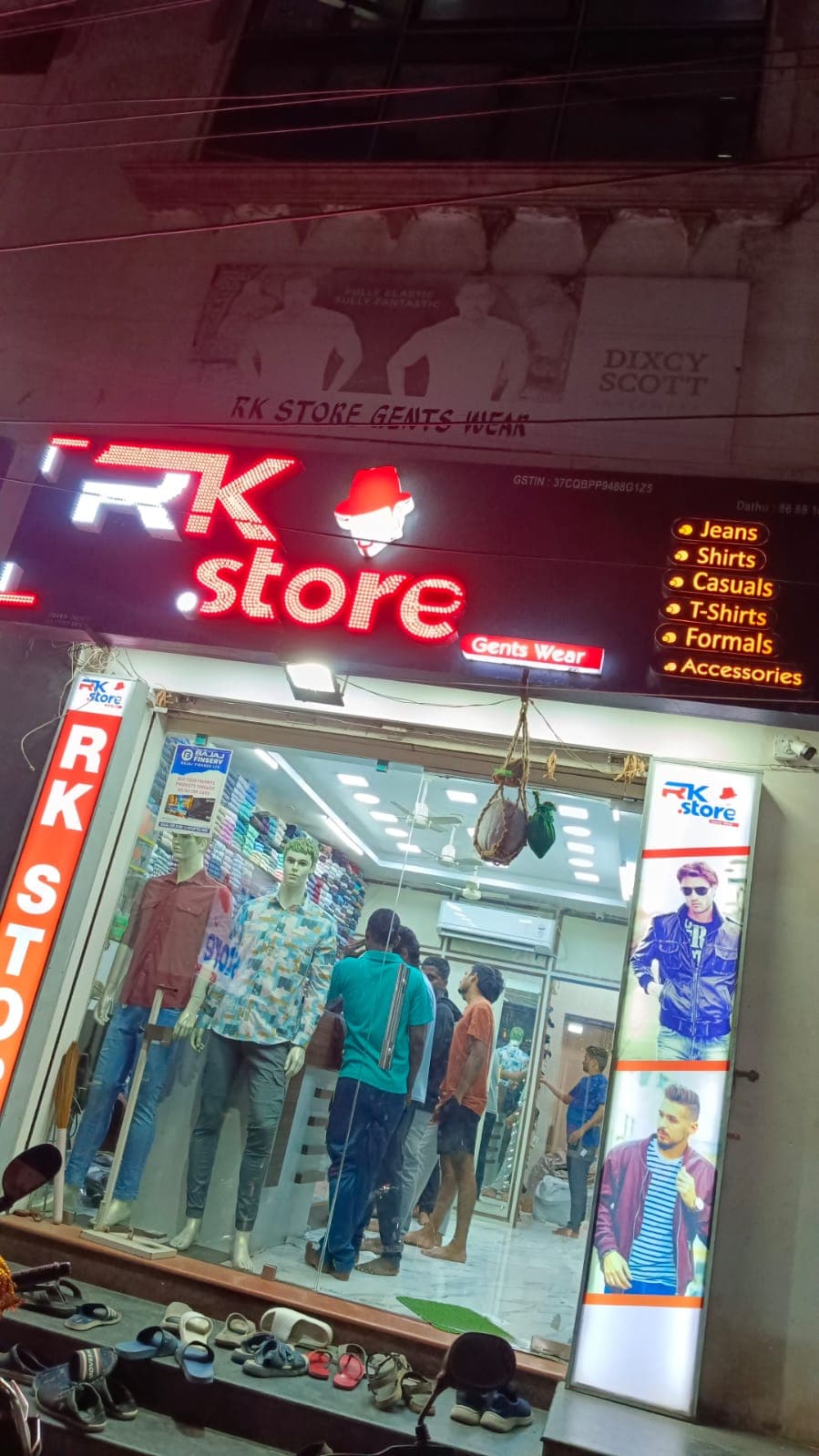 RK STORE GENTS WEAR — photo by Sowmith Lingala