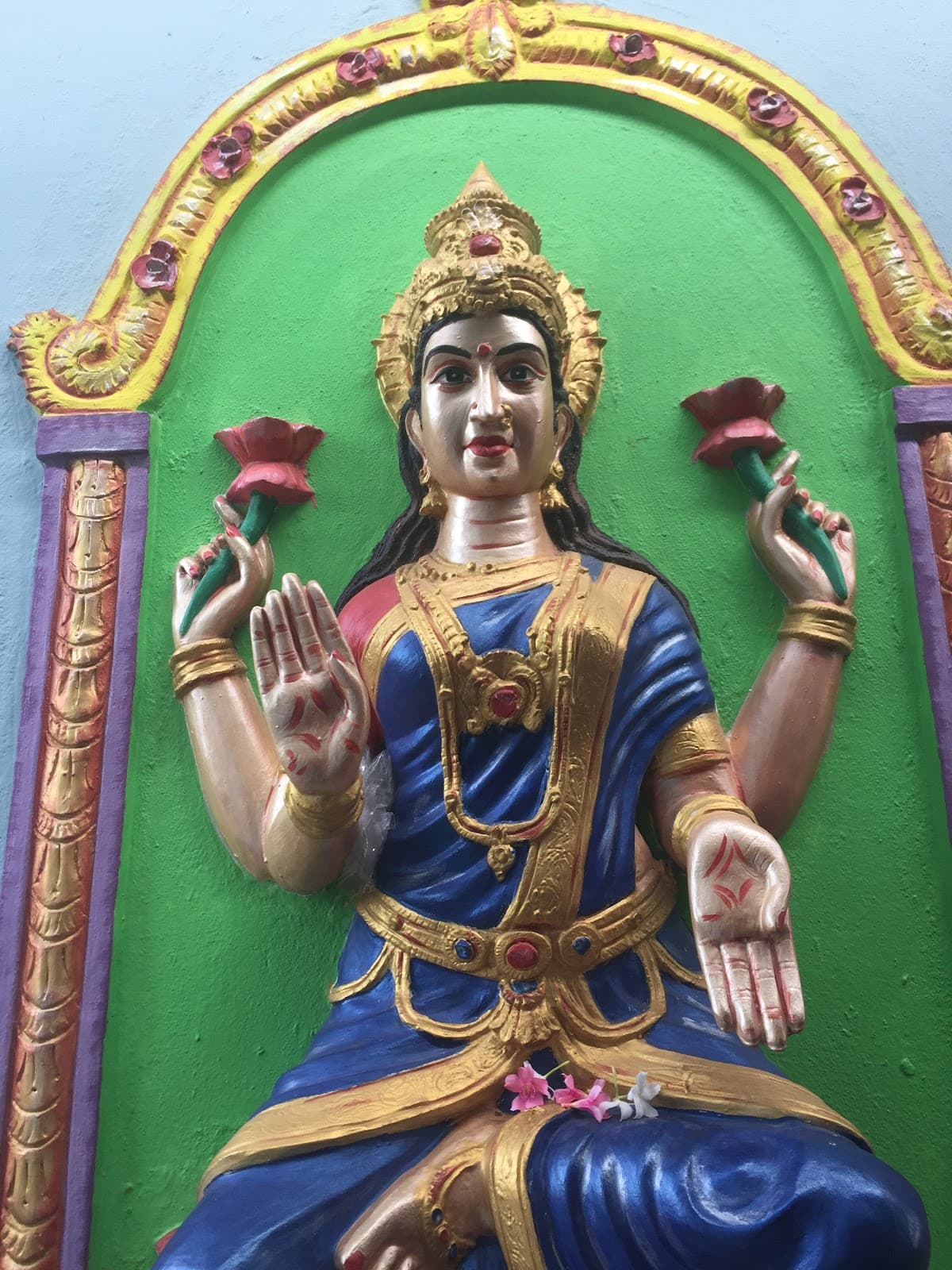 Saibaba Temple — photo by Omkaralakshmi Kolagani