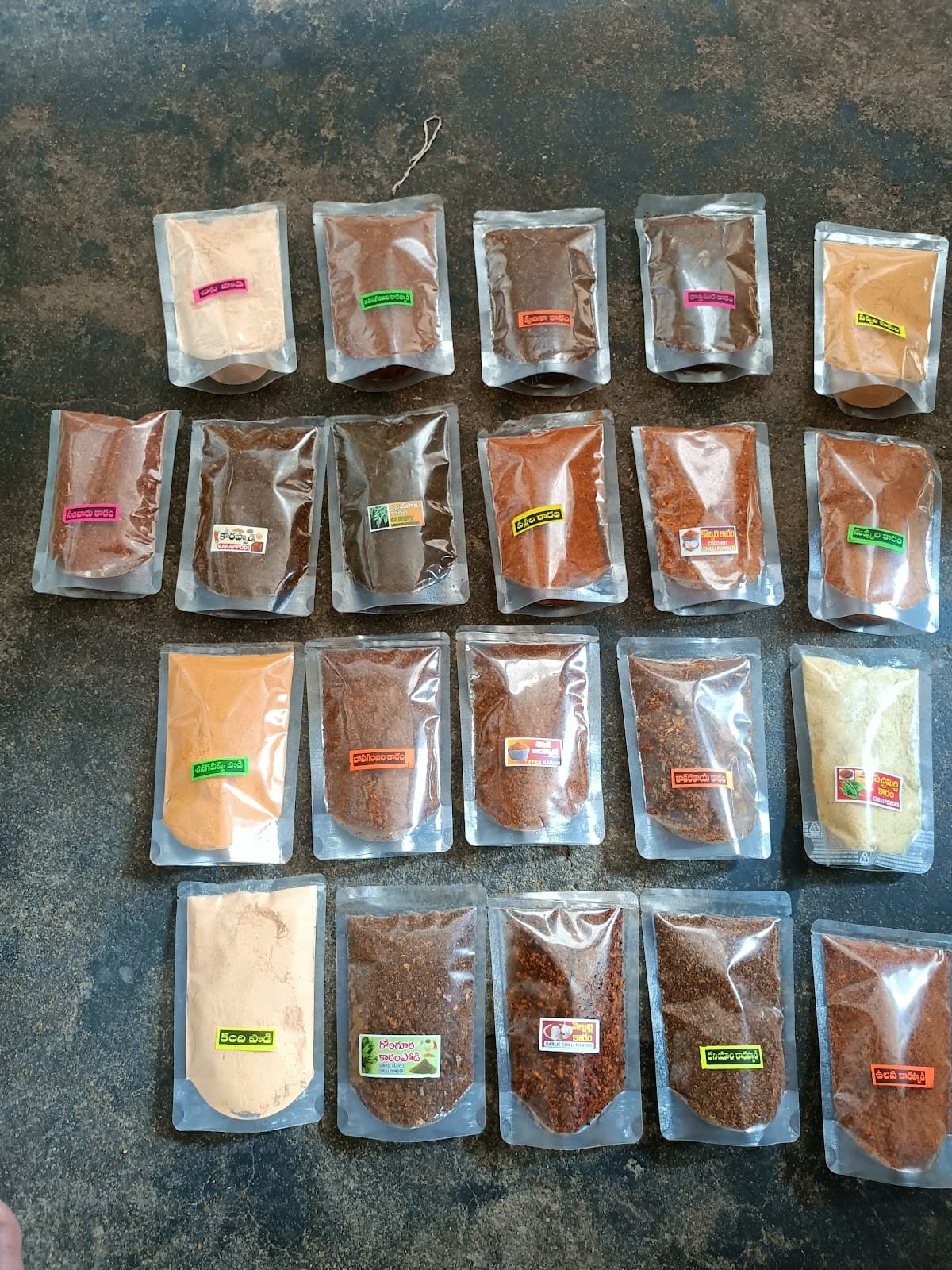 Sri Devi Pickles and Chilli Powders — photo by Chenna Kesava Rao Amanchi
