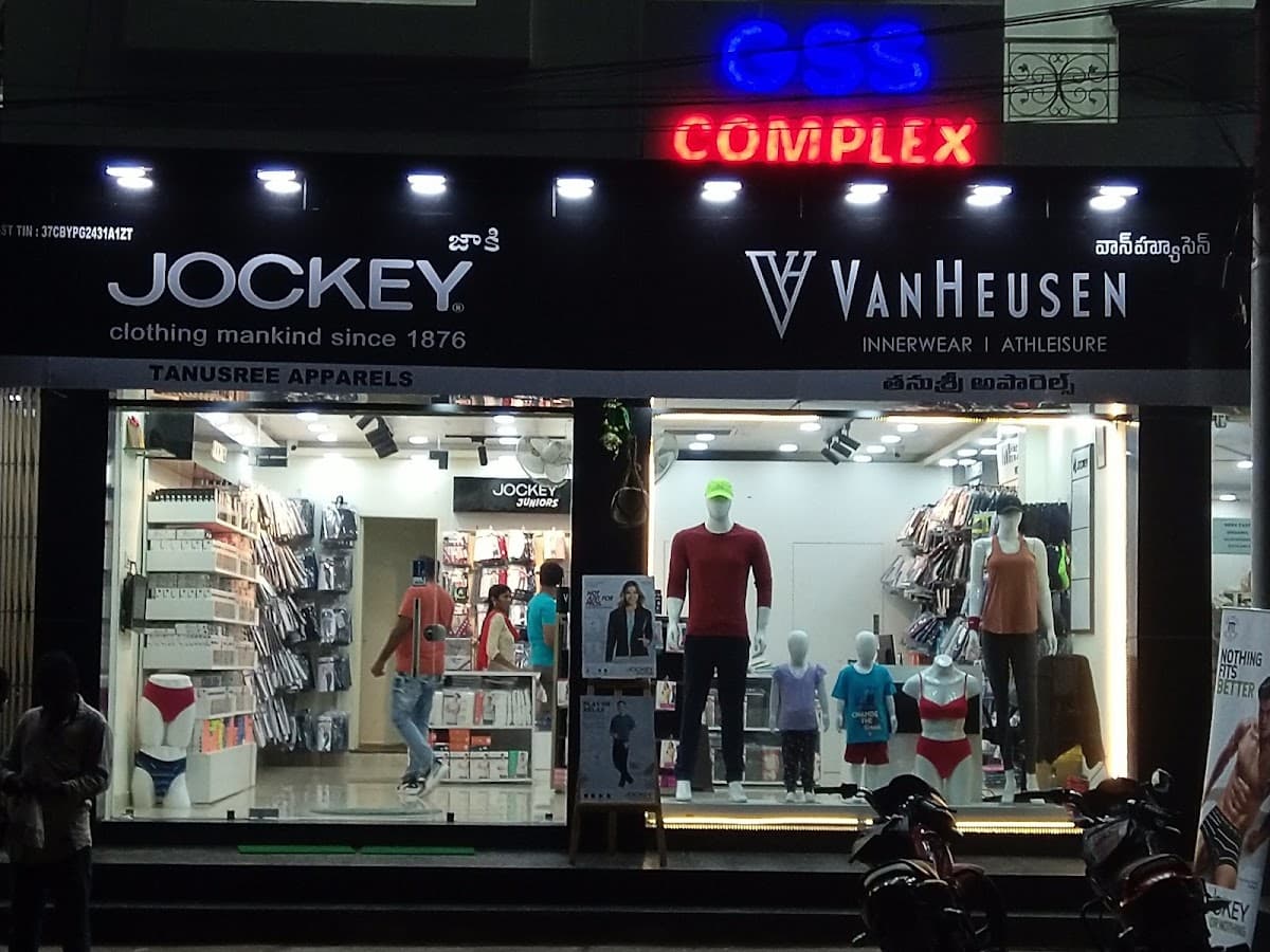 Sri Manvith Apparel’s Jockey store — photo by ramesh babu katuri