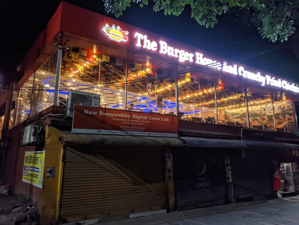 The Burger House & Crunchy Fried Chicken Swayambhu — photo by Chandan Shakya