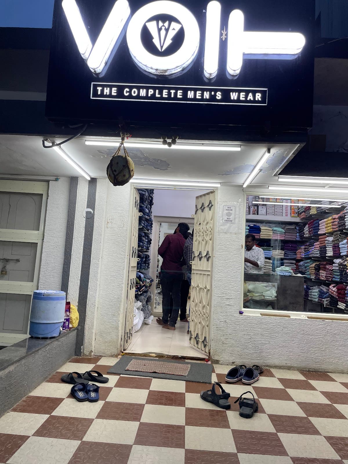 Volt the complete mens wear — photo by Gadde Abhinav